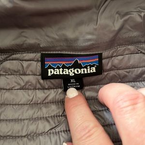 Patagonia shell with zipped in puffer jacket